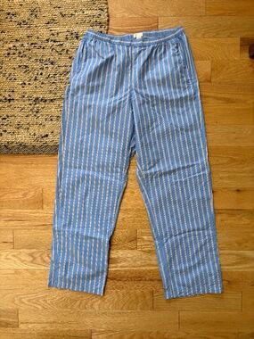 Arket 100% cotton poplin pants